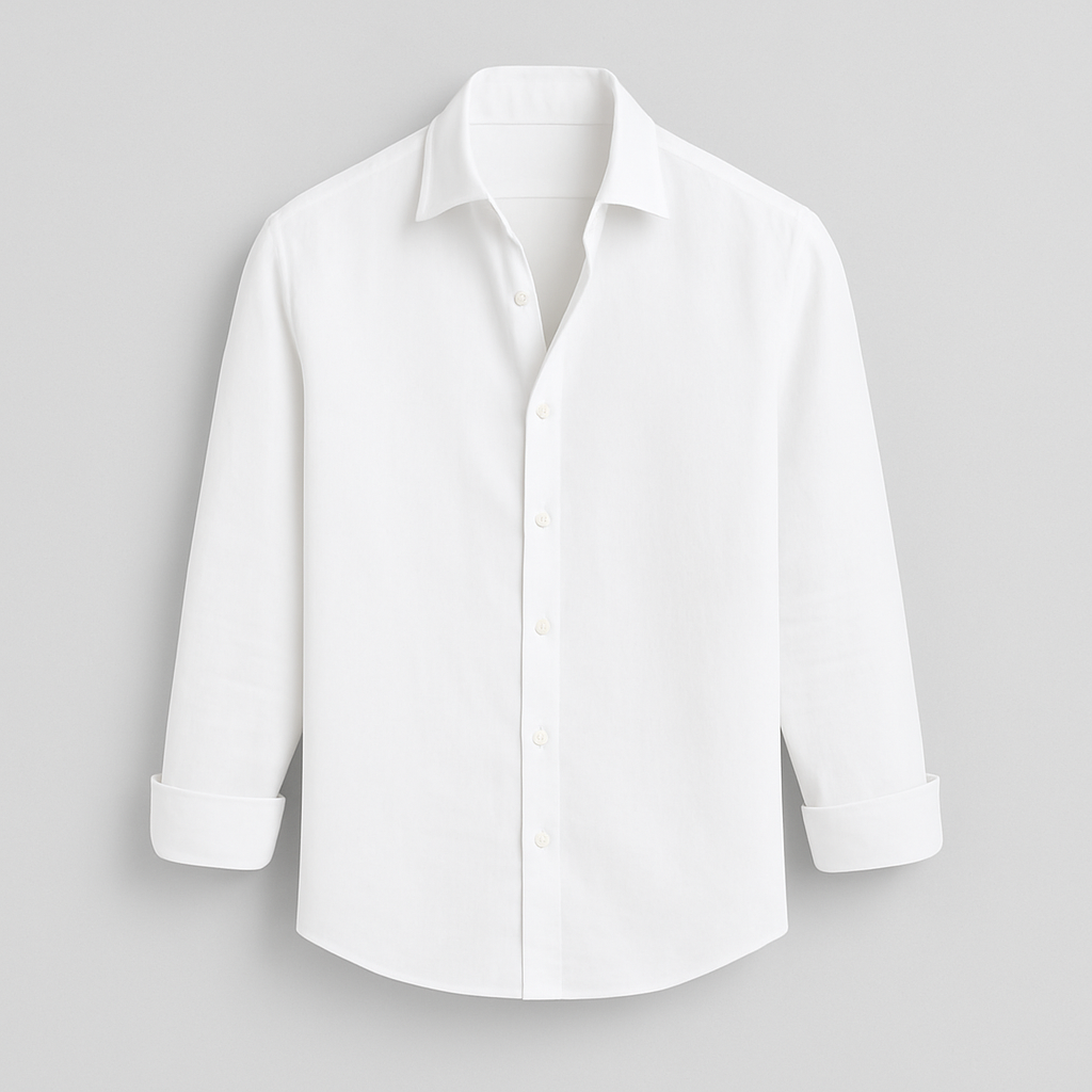 Casual Linen and Cotton Shirt