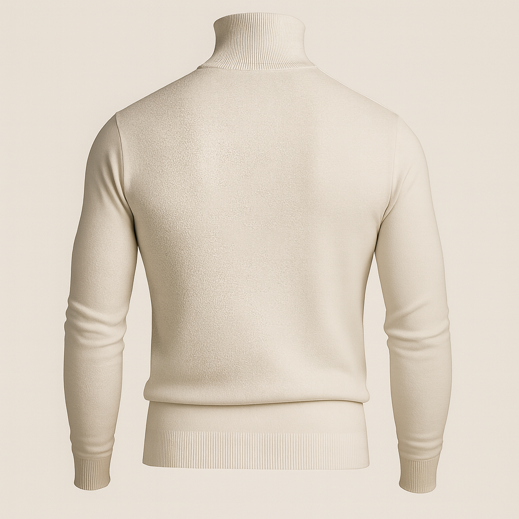 Velvet Turtleneck Shirt