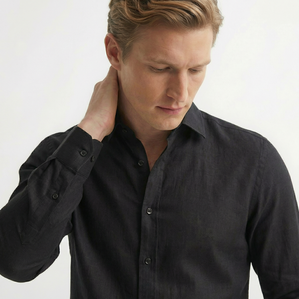 Casual Linen and Cotton Shirt