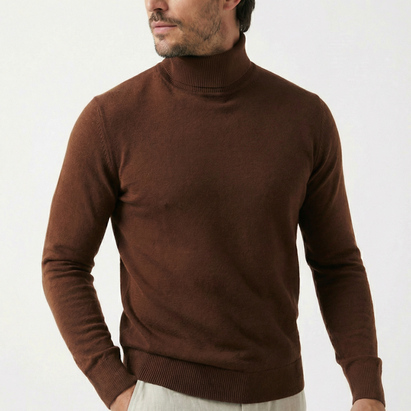 Velvet Turtleneck Shirt