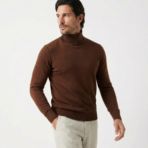 Velvet Turtleneck Shirt