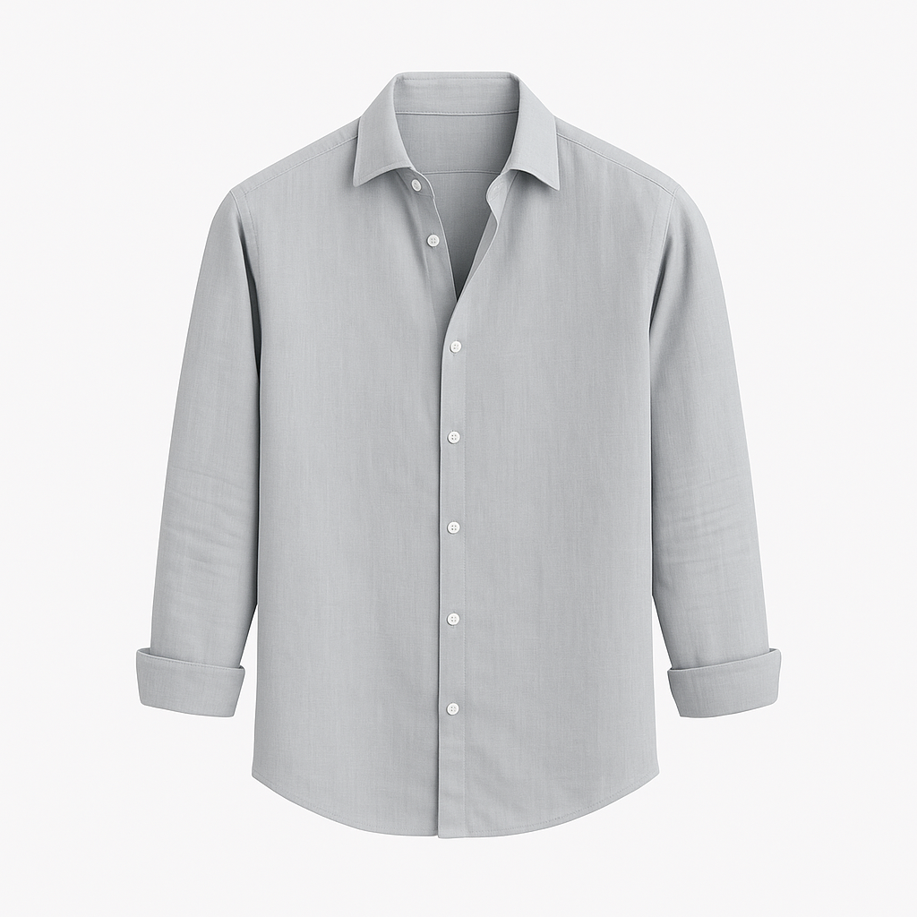 Casual Linen and Cotton Shirt