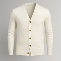 Premium Knit Button Cardigan