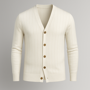 Premium Knit Button Cardigan