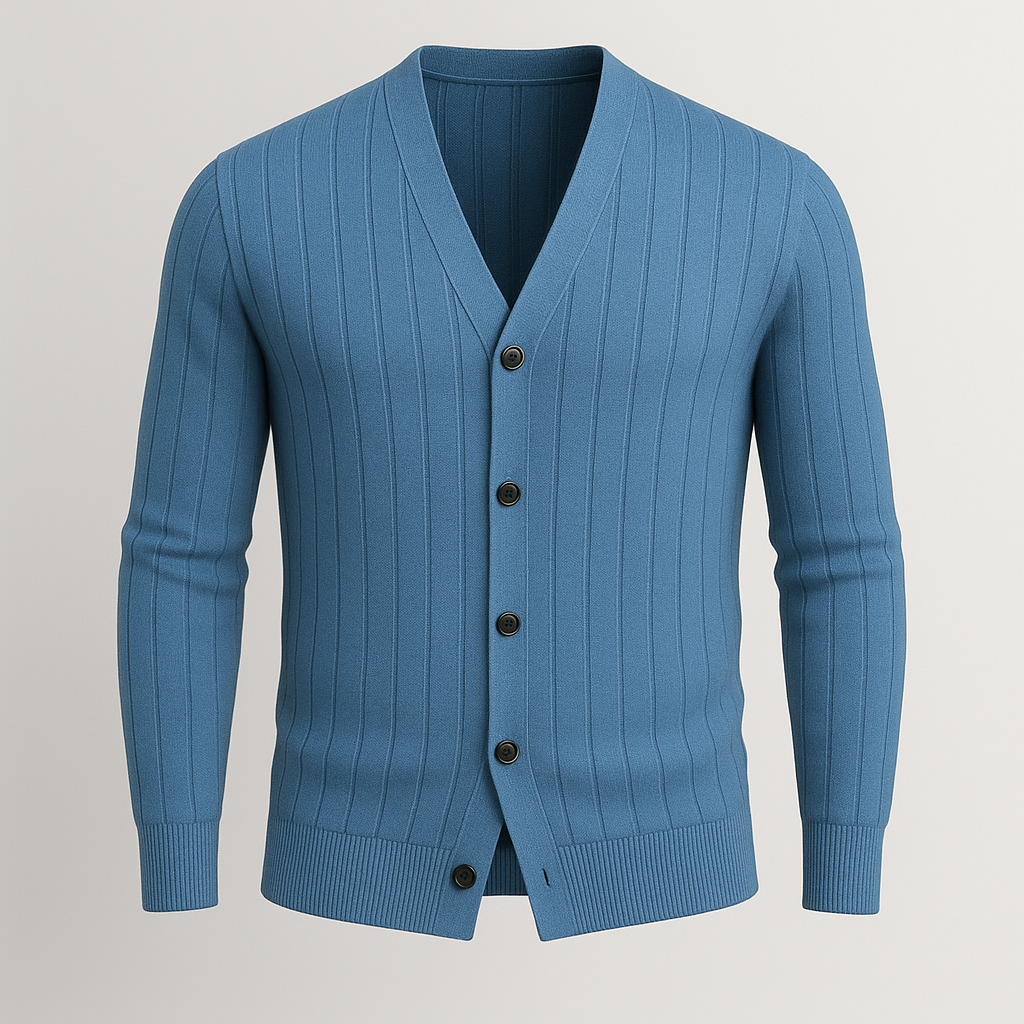 Premium Knit Button Cardigan