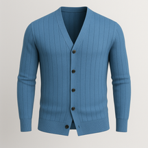 Premium Knit Button Cardigan