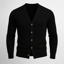 Premium Knit Button Cardigan