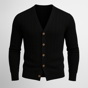 Premium Knit Button Cardigan