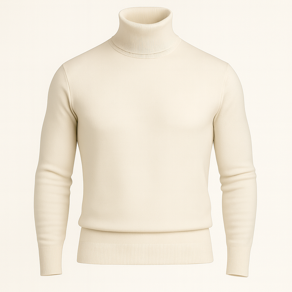 Velvet Turtleneck Shirt