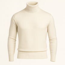 Velvet Turtleneck Shirt