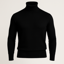 Velvet Turtleneck Shirt
