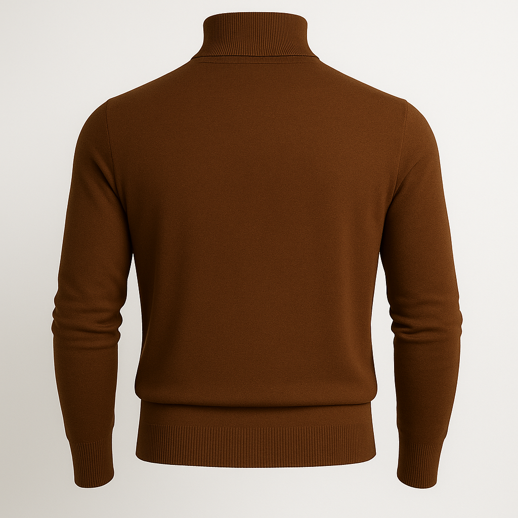 Velvet Turtleneck Shirt