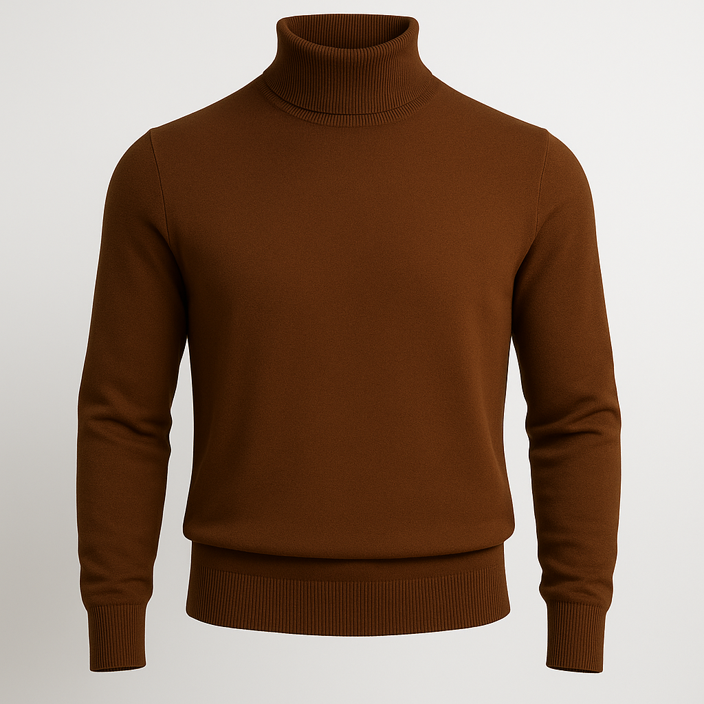 Velvet Turtleneck Shirt