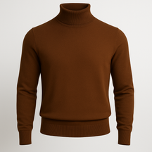 Velvet Turtleneck Shirt