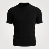 Azure Crest Tee knitting