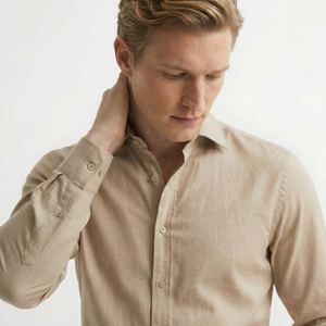 Casual Linen and Cotton Shirt